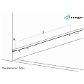 Микроплинтус Лайн Ликорн С-05.25.3 чёрный - Фото 1 Микроплинтус Лайн Ликорн С-05.25.3 чёрный - Фото 1